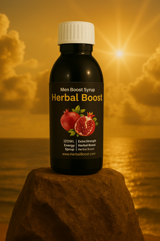 Herbal Boost Syrup – For Energy, Strength & Stamina | 100% Natural Tonic